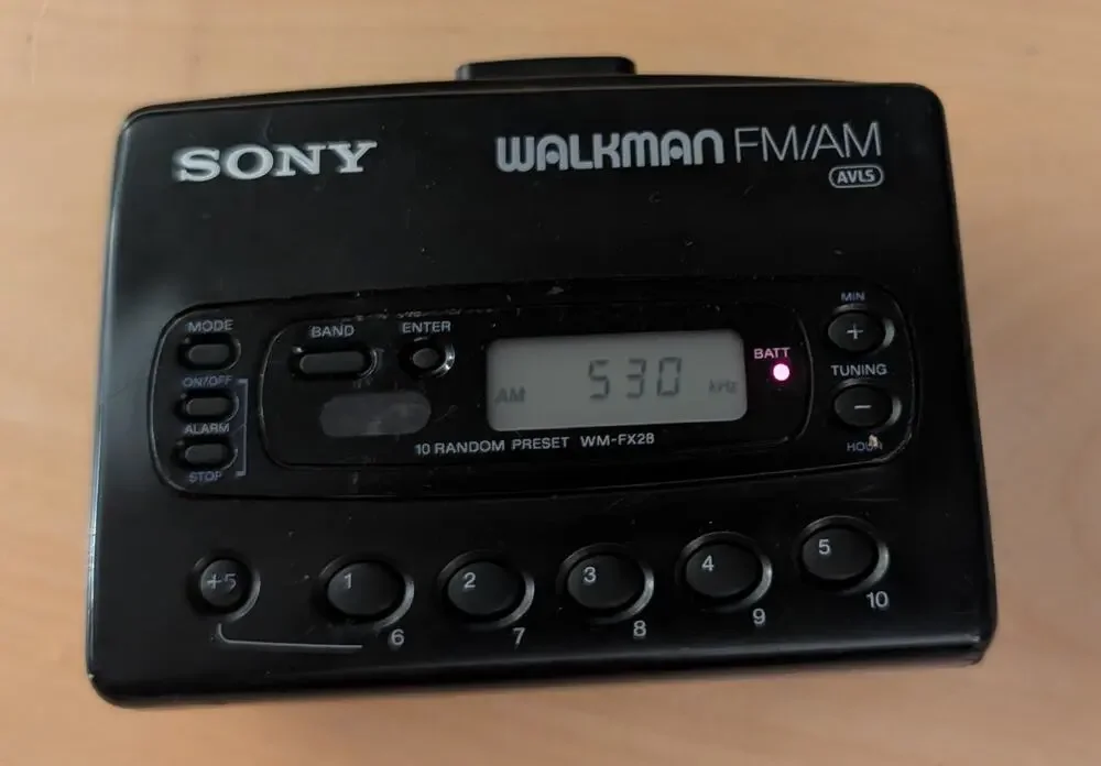 📚Sony Cassette/FM/AM Walkman